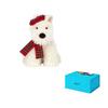 Jellycat Christmas Collection Monroe Scottish Terrier West Highland Dog Limited Atmosphere Outfit Cute Doll Plush Doll 20cm High