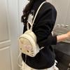 Mochila Pequeña Moderna de Hello Kitty con Forro de Poliéster y Bolsillo Interior para Teléfono