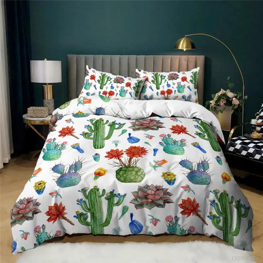 

Comforter Fresh Flowers Set S Bedding Adults Winter Twin Full Queen King Bedroom Set Housse De Couette Comforter (quilt)-EU Single(135*200cm)3pcs
