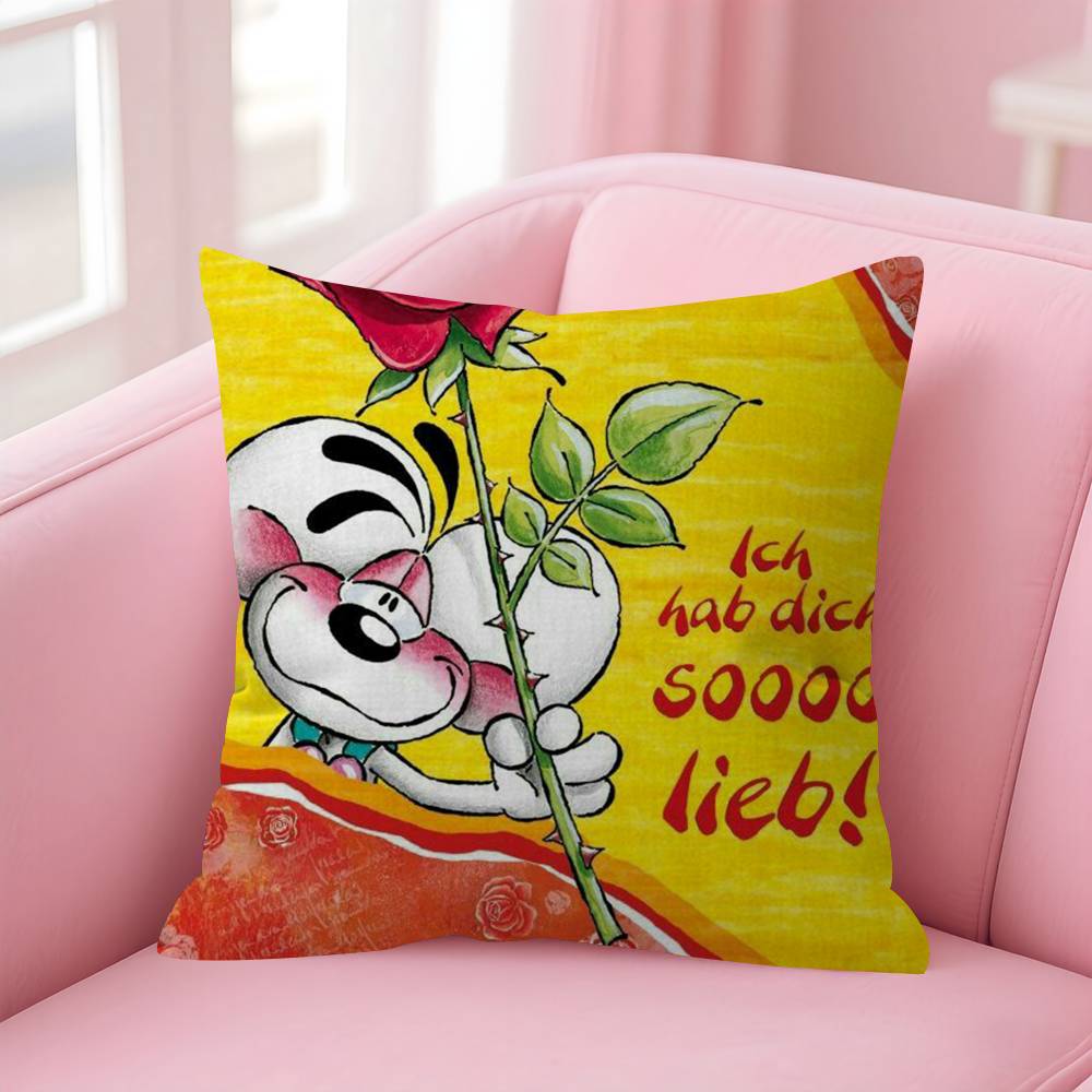Cartoon D-Diddl Love Cute Kawaii Pillow Anime Pillow Sofa Bed Head Pillow Cover Cushion Cover Fashion