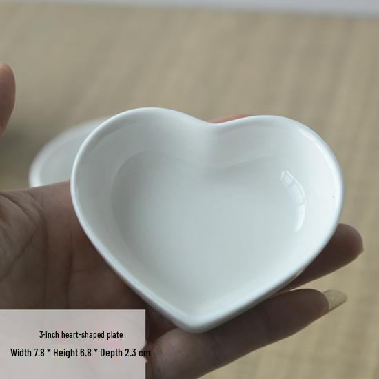 Multi-Compartment Ceramic Seasoning and Dipping Dishes for Soy Sauce, Vinegar, and Mustard