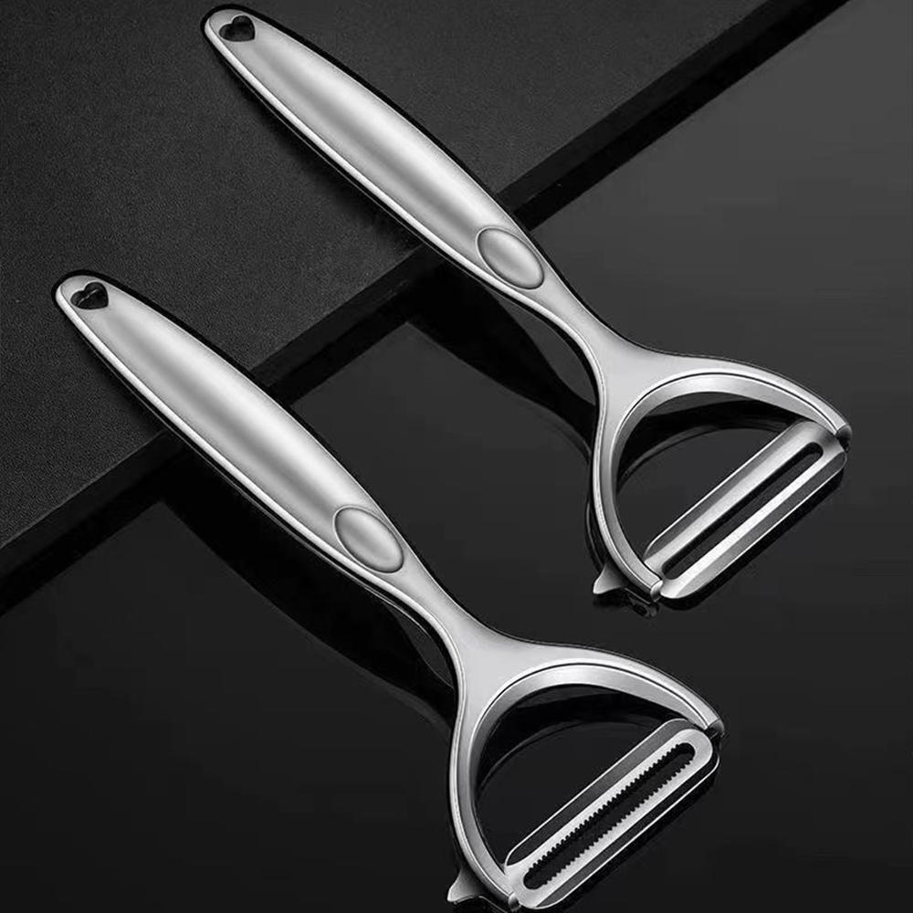Stainless Steel Paring Knife Wholesale Pumpkin Melon Planer Kitchen Zinc Alloy Fruit and Melon Household Peeler Scraping Knife