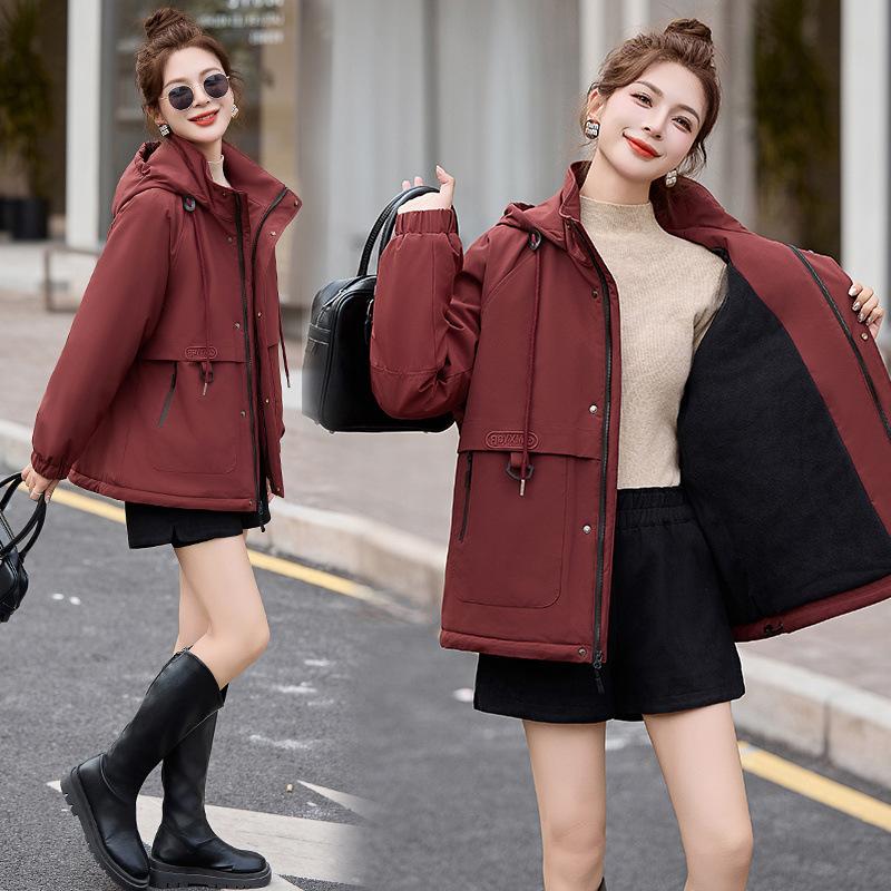 Popular Casual Loose Fleece Tooling Pie Overcomes Women's Winter New Outdoor Jacket