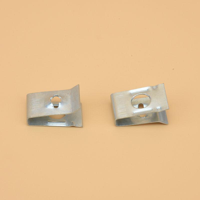 20Pcs Car Universal Speed Fasteners U Nuts Self Tapping Screw Spire Clip 6mm Hole Interior Door Trim Panels Clips Metal Rivets