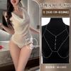 Sex Underwear Sexy Pure Desire Mesh Flirting Swinging Collar Belly Pocket Uniform Perspective Temptation Small Breasts Show Big