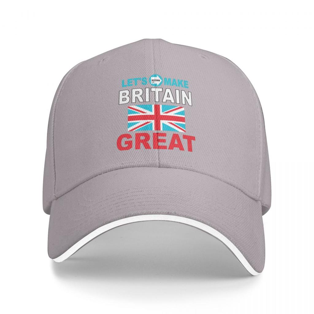 Baseball Caps Let's Make Britain GREAT Again UK Trending Graphic Unisex Casual Summer Caps