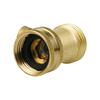 3/4 Garden Hose Shutoff Valve Brass Water Hose Faucet Connector For Garden Watering Coupler Joint Connect Repair