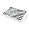 Dual-Handle Serving Tray Anti-slip Dinner Plate Lightweight Stable Countertop Tray Stackable Tray for Food Serving And Storage
