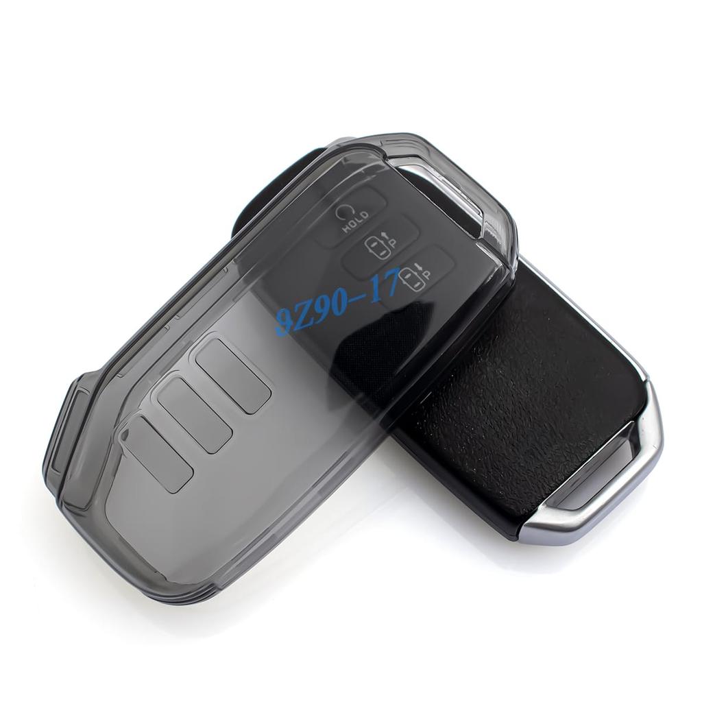 Transparent Black Tpu Car Smart Key Cover Case For Kia Sportage Nq5 K5 K8 Ev6 Sorento Seltos Optima Niro