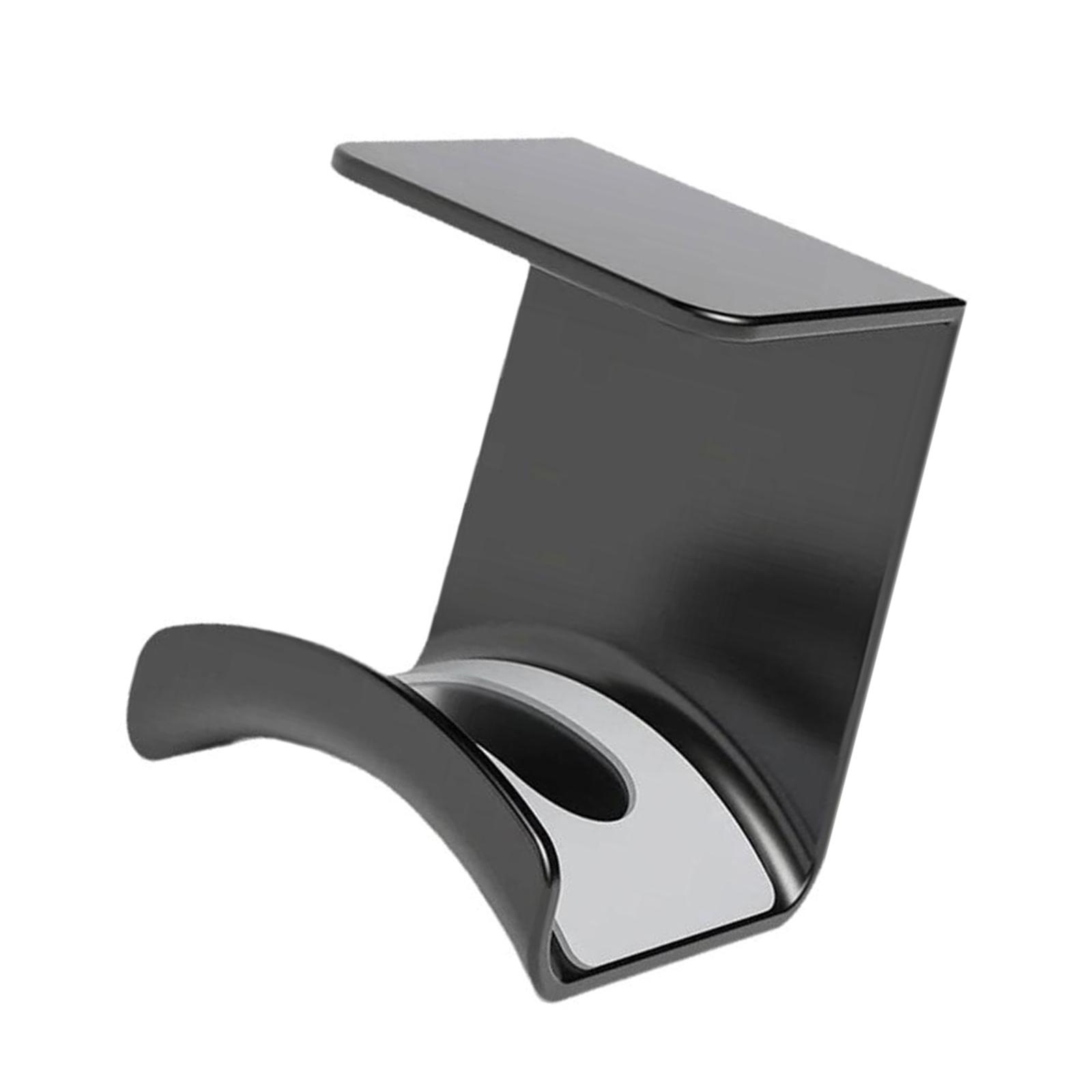 

Подставка для наушников, вешалка под стол/настенный крючок, стеллаж для хранения вещей для офиса и дома, экономящий место, белый/черный B