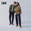 Lee Unisex Elastic Waist Loose Fit Light Wash Denim Balloon Pants