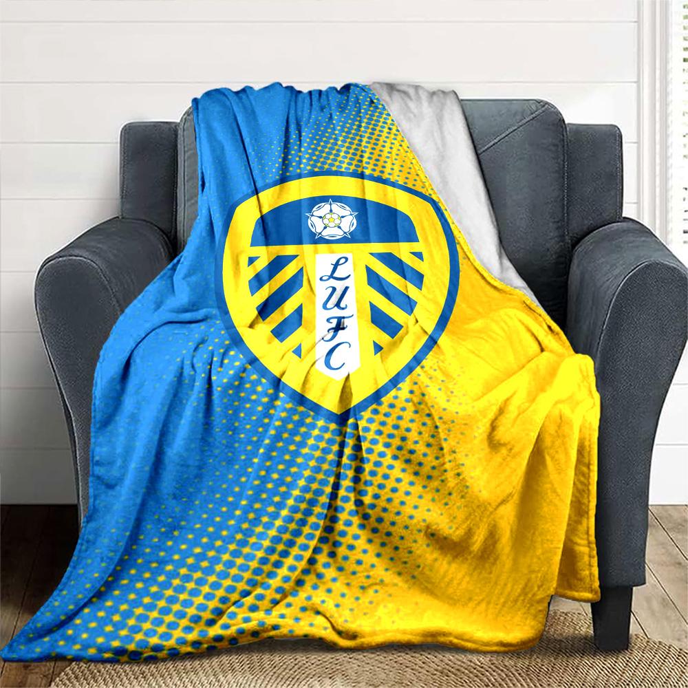 LUFC Print Flannel Blanket High Quality Warm Comfortable Cover for All Seasons Perfect for Gifts Home Decor