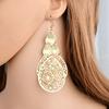 Trendy Leaves Earings Bohemia Metal Tassel Earrings Long Earring Women Irregular Sexy Girls Jewelry Fashion Punk