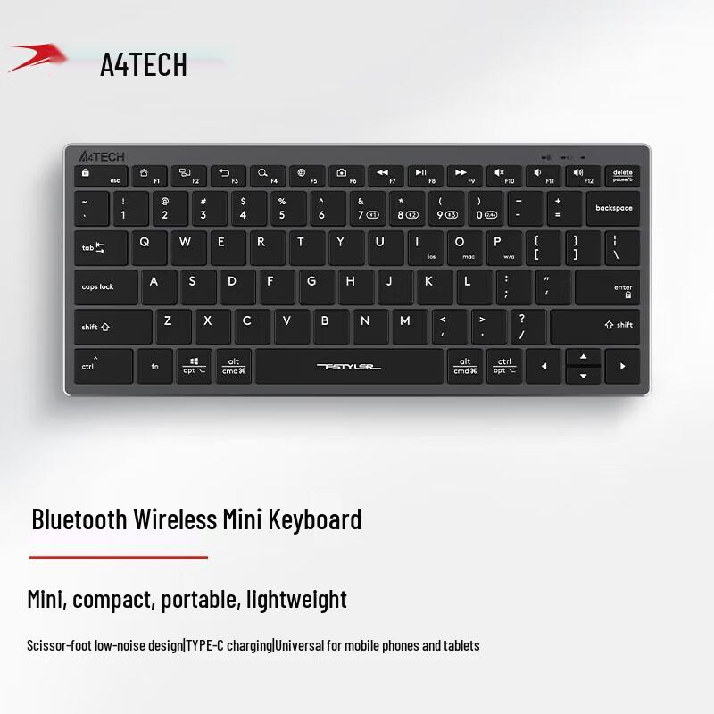 

A4Tech FBX51C Wireless Bluetooth Mini Keyboard