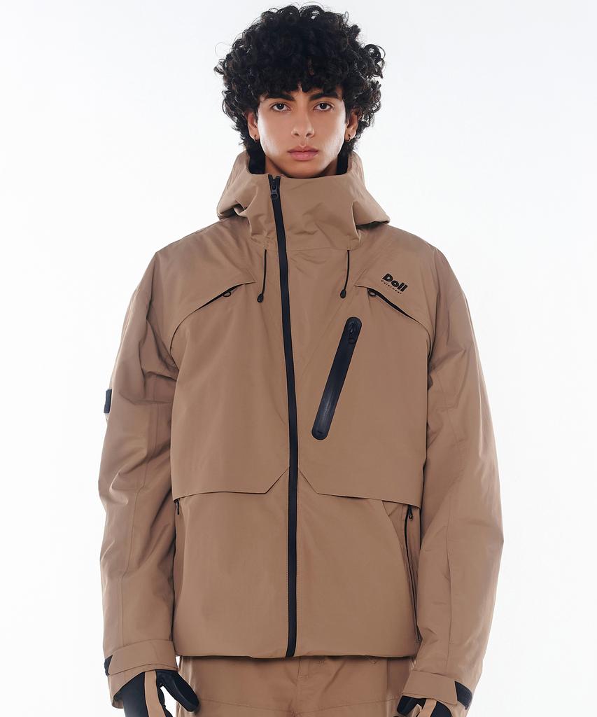 Doll Outerwear 2425 Arte Board Jacket Brown Unisex