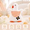 Creative Plush Big Goose Keychain Pendant – Adorable White Goose Doll for Bags, Girls' Gift & Small Plush Accessory