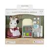 Sylvanian Families Boneca Conjunto de Móveis Coelho Chocolat MãeMóveis DF-08 ST Certificado Mark Brinquedo para Maiores de 3 Anos Casa de Bonecas EPOCH