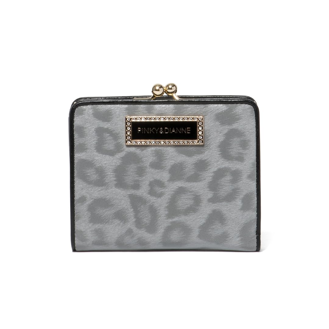 

Pinky & Diane Clasp Bifold Wallet [Soft Leopard] Women s Leopard Print Classic PDLWGDS1 Gray