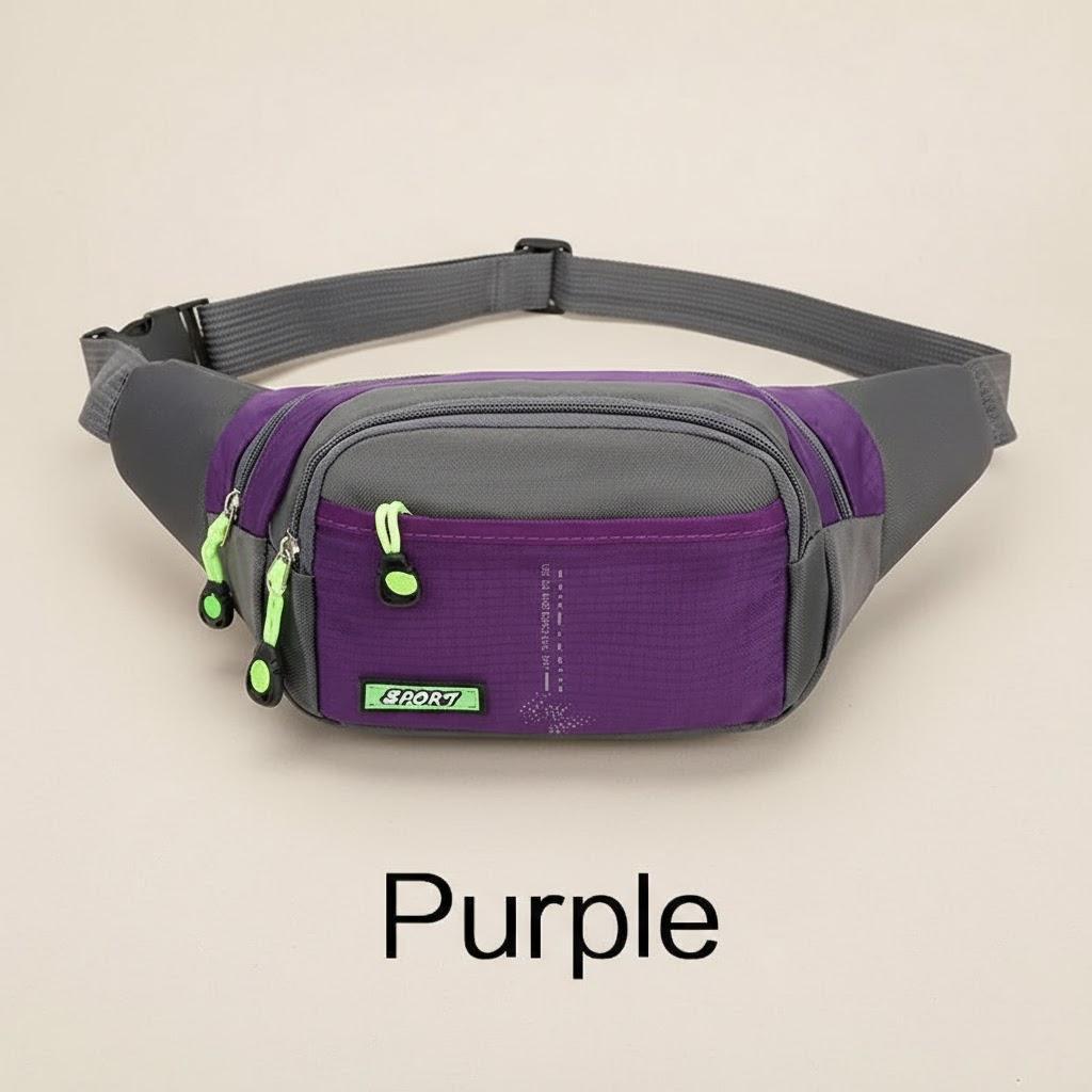 Waterproof Waist Bag for Men and Women Multifunctional Fanny Pack Outdoor Sports Cycling Running Gym Pouch Belt Bag