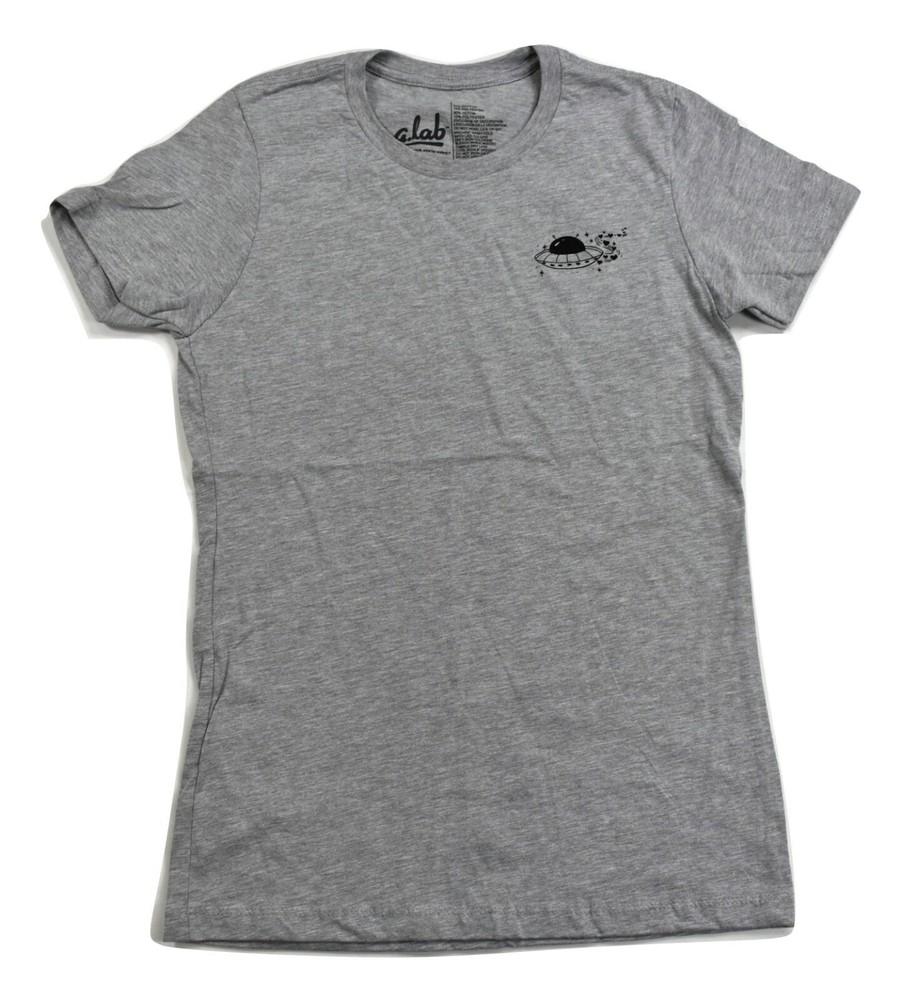 

A-Lab Womens Alien Space Ship Flying Saucer T-Shirt New S