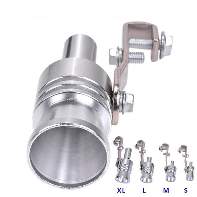 1Pc Universal Sound Simulator Car Turbo Whistle Muffler Exhaust Noise Whistle