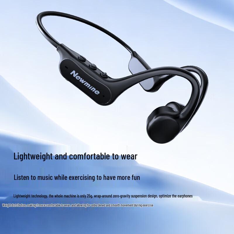 Newmine Bone Conduction Sport Bluetooth Headphones