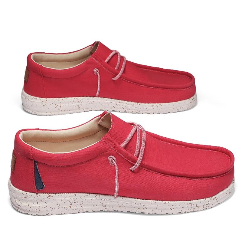 Fashion Men Casual Summer Driving Shoes Male Comfortable Outdoor Walking Shoes Classic Sneakers Men's Shoes Canvas Breathable Loafers