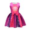 Girls' Sleeveless Costume Dress for Kids Role Play Party and Dress-Up Outfit