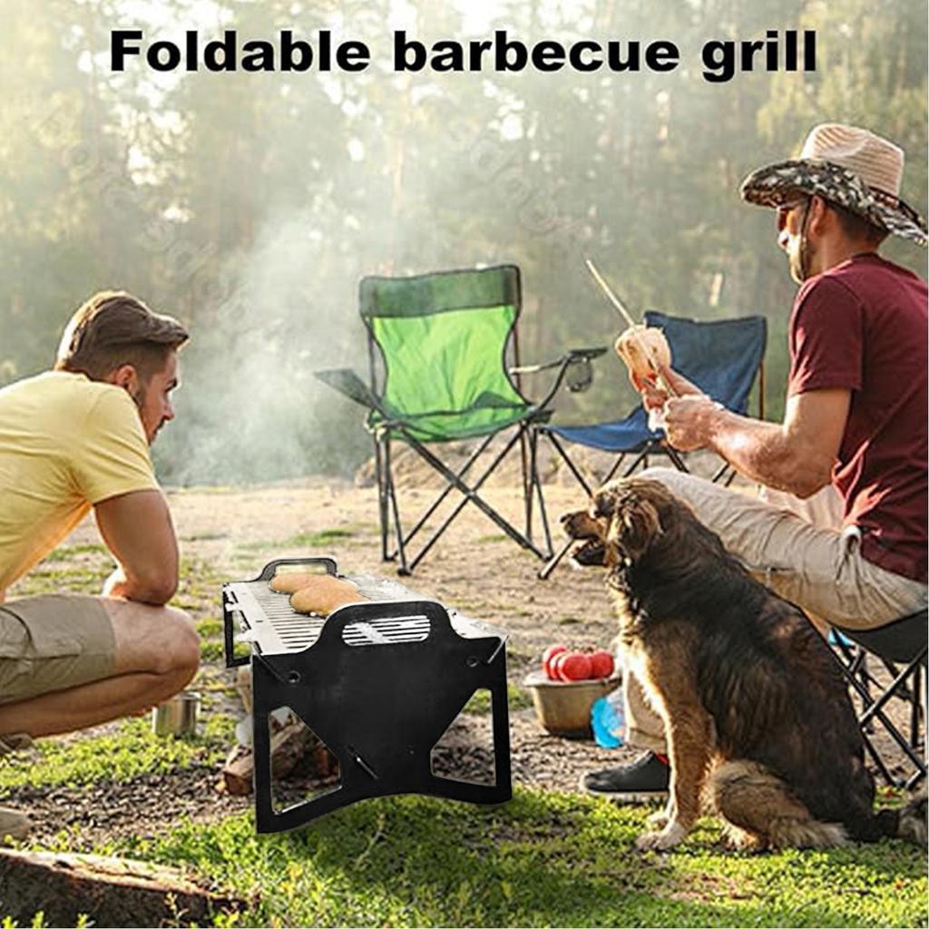 Suitable For Multiple Scenes, Like Home Gardens And Wild Camping, Enjoy Grilling Fun