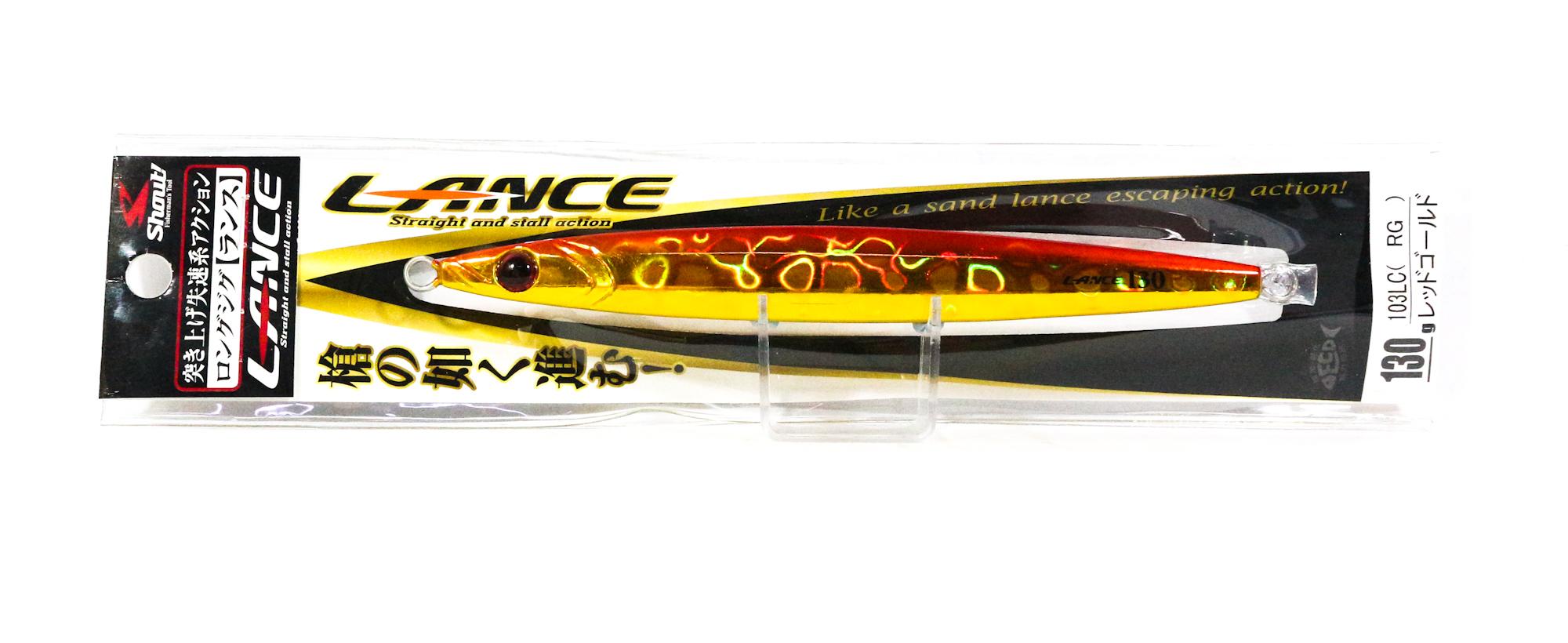 

Shout 103-LC Metal Jig Lance Slow Fall Long 130 грамм RG (8021)