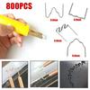 0.6M Type Welding Nail*200pcs Efficient 800PCS Hot Stapler Staples for Car Bumper Plastic Welding 4 Sizes Included