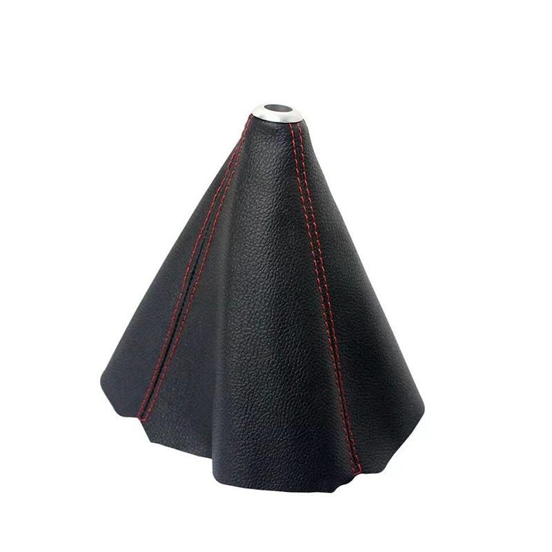 PU Leather Gear Stick Shifter Knob Cover Boot Gaiter Shift Lever Guard  Auto Universal  Manual Shift Knob Knob Shift Lever Guard