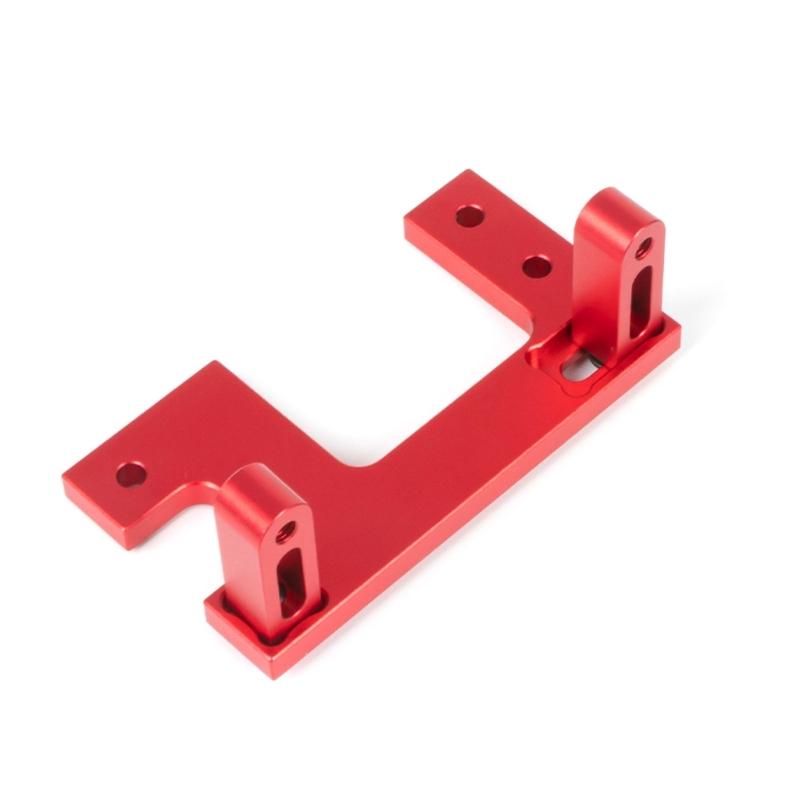 Remote Control Tractor Truck Steering Servo Mount Aluminum Alloy Steering Gear Holder for 1/14 Scale RC Car