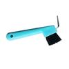 Horse Hoof Tool Wear-resistant Compact Plastic Horse Grooming Horseshoe Brush for Professional Use