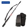 Lure Rod Bundle: Lightweight Fishing Rod with Velcro Protective Sleeve and Adjustable Shoulder Strap.