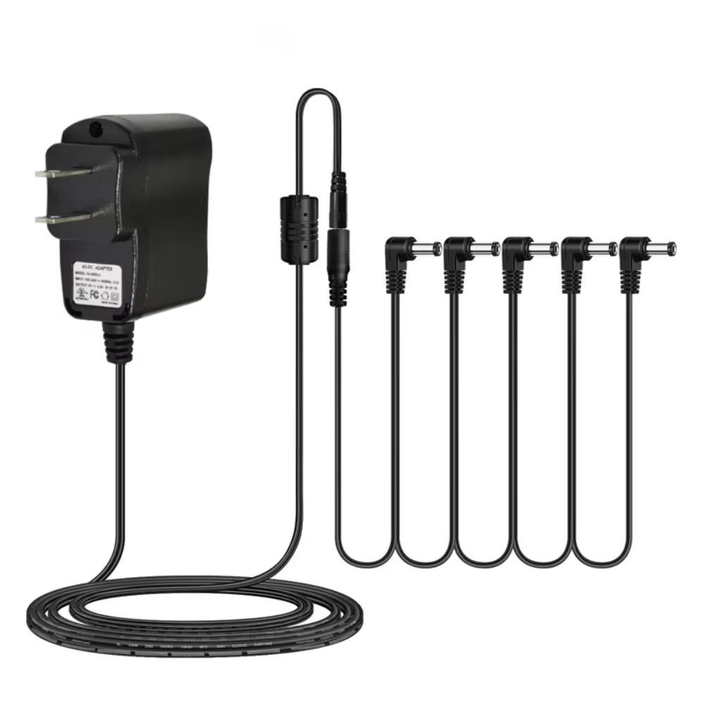 9V 500mA Guitar Pedal Power Supply 5 Way Bass Power Adapter Wire  Guitar Class