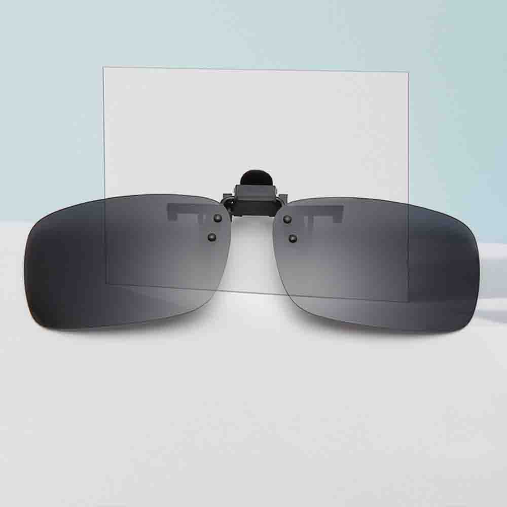 Yellow Clip On Sunglasses Polarized Night Vision Driving Glasses Anti Glare UV400 Eyewear For Prescription Lens Men Women Use