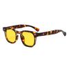 Retro Rivet Square Sunglasses: Classic European & American Style for High-End Fashion