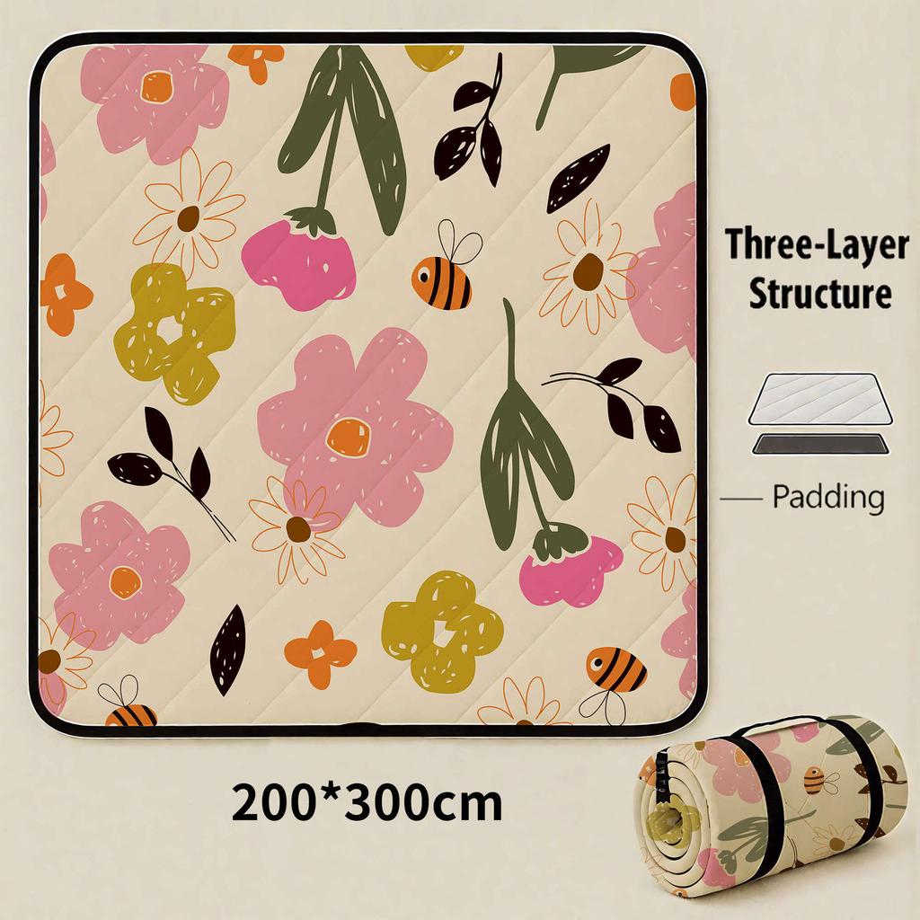 Picnic Mat Moisture-proof Mat Summer Thickened Field Camping Beach Spring Outing Waterproof Mat Floor Mat Outdoor Tent Floor Mat