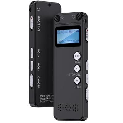 Fohil Voice 30 Hours Continuous Compact IC 1536Kbps Audio Noise High Discreet Voice Password Omnidirectional OTG USB Suitable for Conference Call