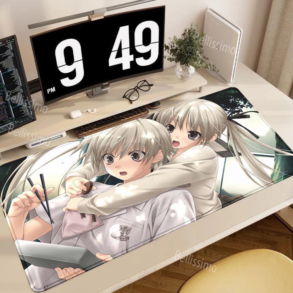 Anime Yosuga No Sora Mouse Pad Large Rubber Tablepad PC Game Mousepad Laptop Desk Pad XXL Nonslip Computer Keyboard Mouse Mat