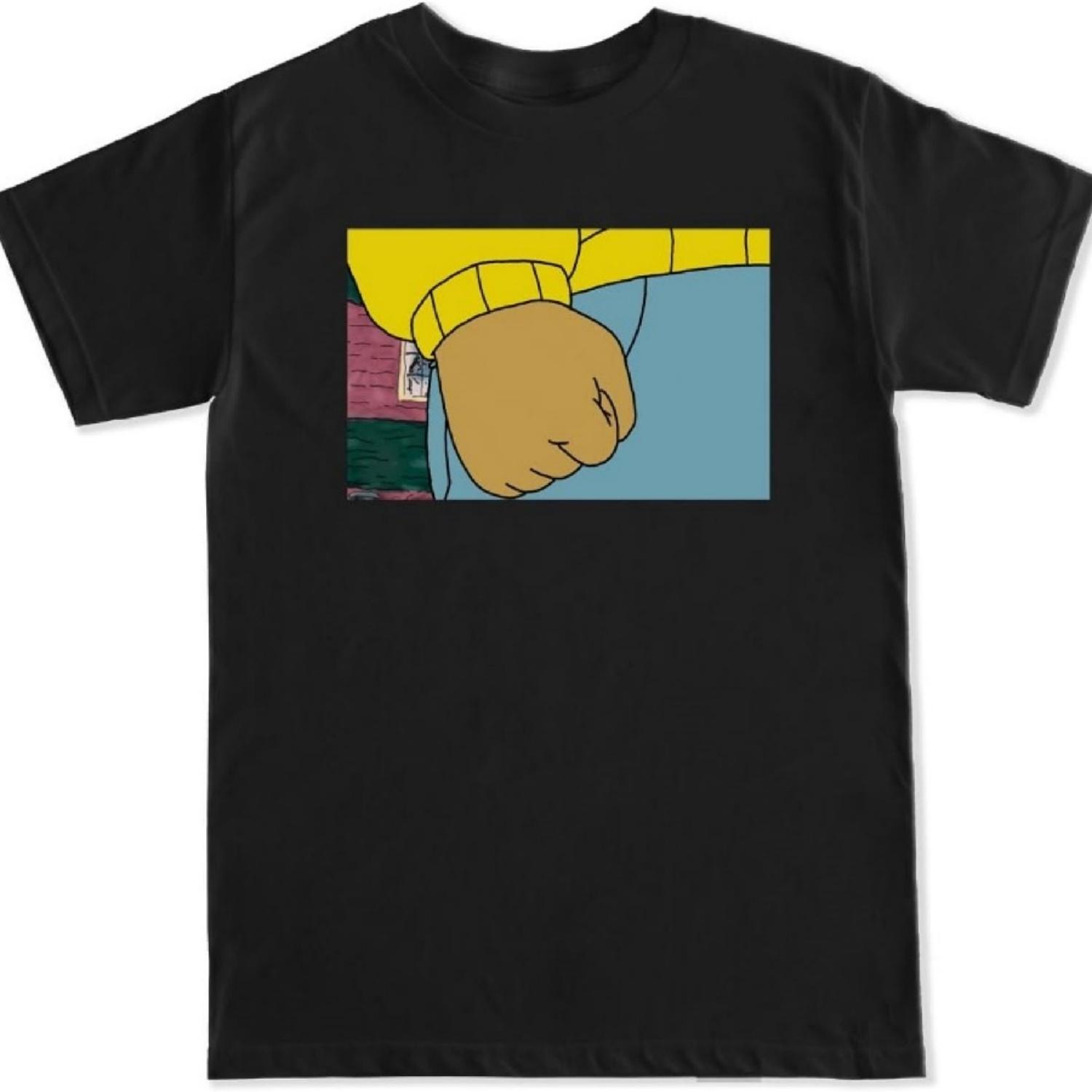 

FTD Apparel Men s Arthur Fist T Shirt XXXXXL чорний