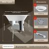 Plastic Sewer Anti-smell Plug Prevent Backflow Toilet Deodorant Stopper  Bathroom Fitting