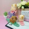 Cute Capybara Snap Bracelet Plush Toy - Creative Slap Band Doll Gift
