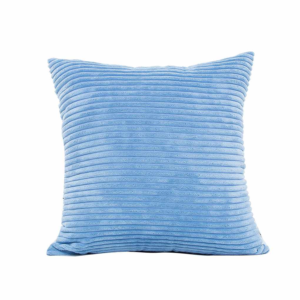 

Наволочка из вельвета, наволочка для подушки в полоску, мягкий квадратный диван, декор для дома