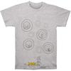 The Beatles Unisex Adult Bubble T-Shirt