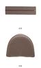Large Semicircular Long 12cm Brown Leg Chiropractic Esthetic Foot Foot Pillow for Pillow, Tall, [Massage Pillow, Pillow, Pillow, Pillow, Footrest,