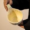 OLOEY Ceramic Curved Handle Mug
