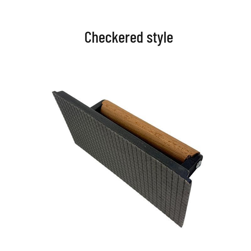 Teppanyaki Cast Iron Press Plate for BBQ & Steak