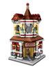 LOZ 1632 City Street Shopping Mall Obchod Prodejna Trh Architektura DIY Mini bloky Cihly Stavebnice Hračka pro děti Dárek Bez krabice